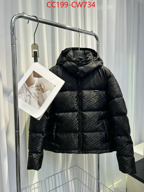 Down jacket Women-Versace,best designer replica , ID: CW734,$: 199USD