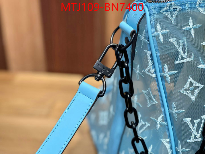 LV Bags(4A)-Keepall BandouliRe 45-50-,replica best ,ID: BN7400,$: 109USD