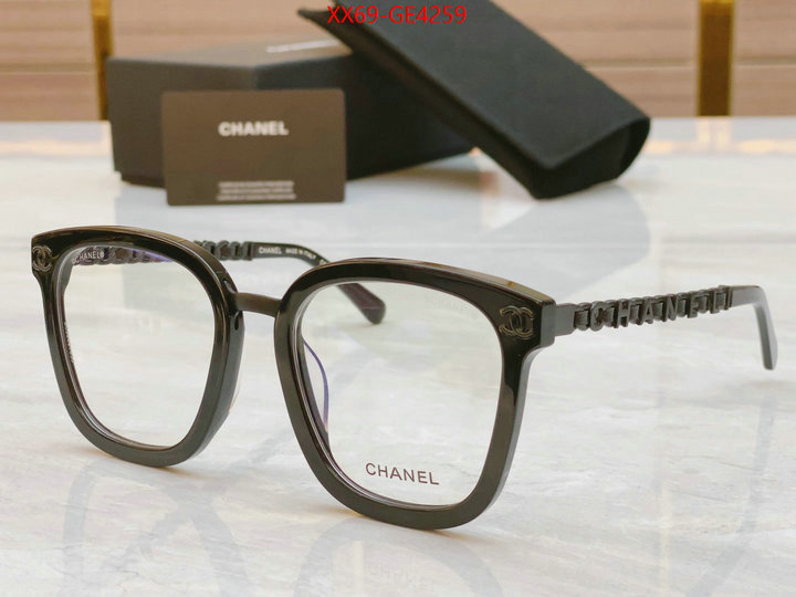 Glasses-Chanel,2023 perfect replica designer , ID: GE4259,$: 69USD