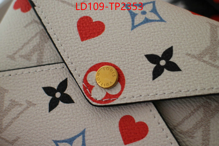 LV Bags(TOP)-Wallet,ID: TP2353,$: 109USD