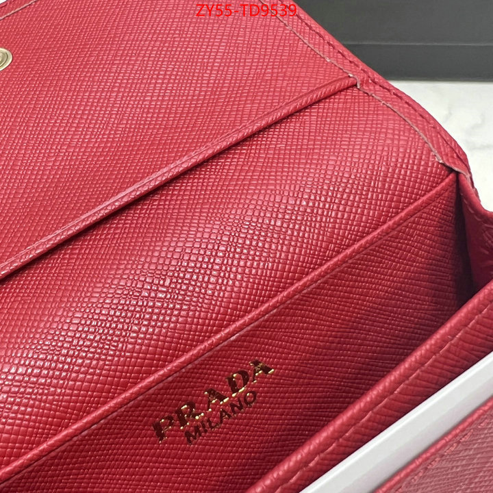 Prada Bags(4A)-Wallet,buy 2023 replica ,ID: TD9539,$: 55USD