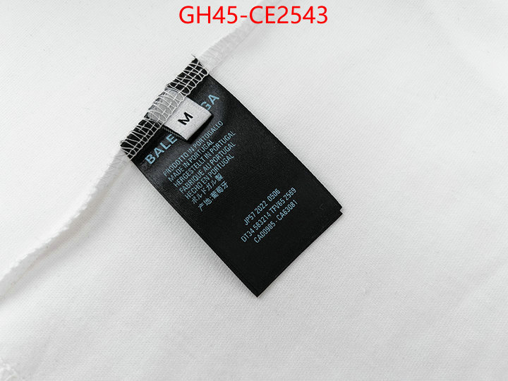 Clothing-Balenciaga,fake aaaaa , ID: CE2543,$: 45USD