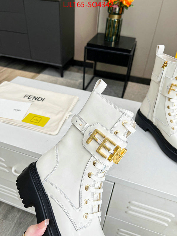 Women Shoes-Fendi,1:1 replica wholesale , ID: SO4342,$: 165USD