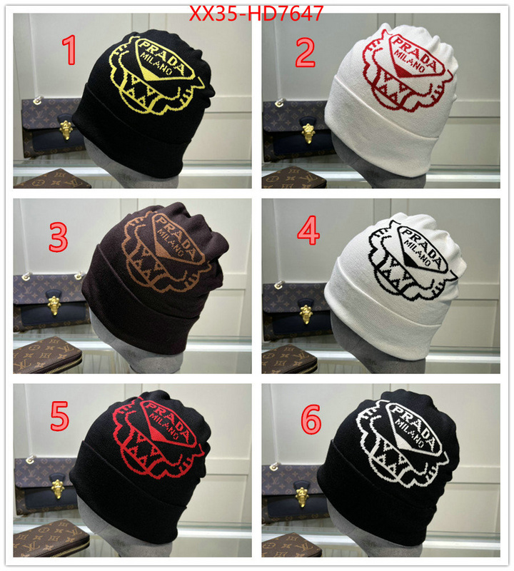 Cap (Hat)-Prada,the best designer , ID: HD7647,$: 35USD