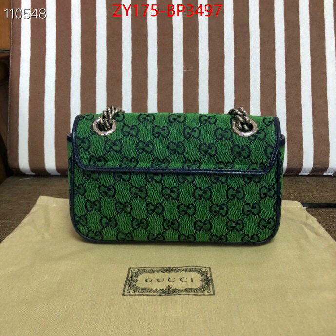 Gucci Bags(TOP)-Marmont,ID: BP3497,$: 175USD