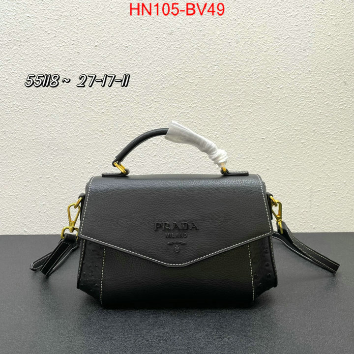 Prada Bags(4A)-Diagonal-,what is a 1:1 replica ,ID: BV49,$: 105USD