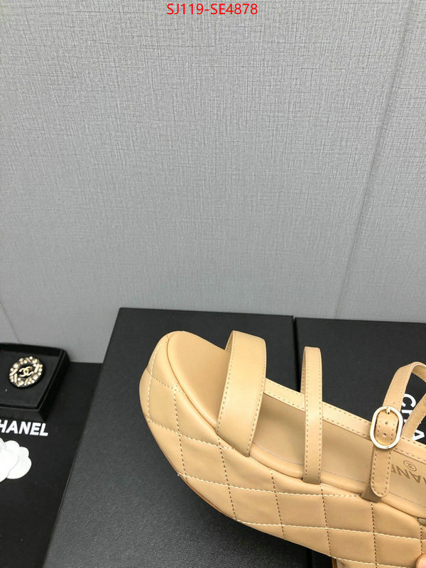 Women Shoes-Chanel,quality replica , ID: SE4878,$: 119USD