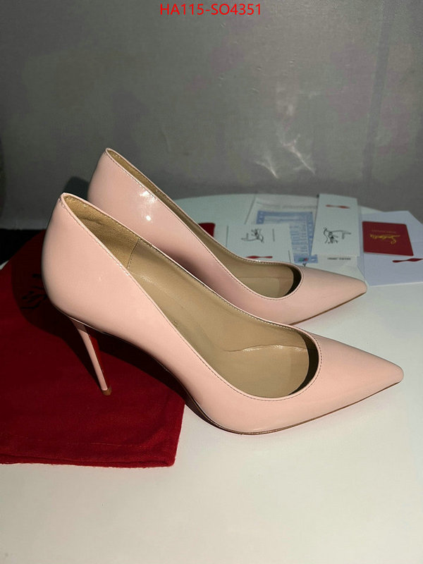 Women Shoes-Chrstn 1ouboutn,found replica , ID: SO4351,$: 115USD