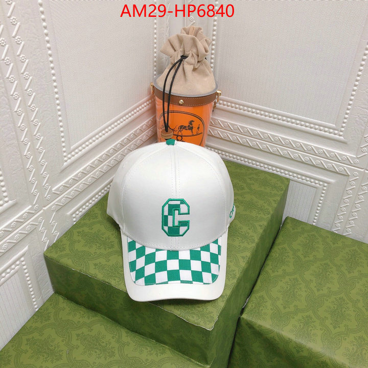 Cap (Hat)-Celine,mirror copy luxury , ID: HP6840,$: 29USD