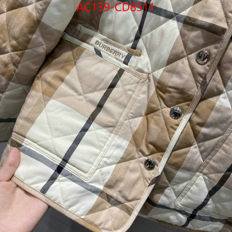 Down jacket Women-Burberry,replica best , ID: CD8511,$: 139USD