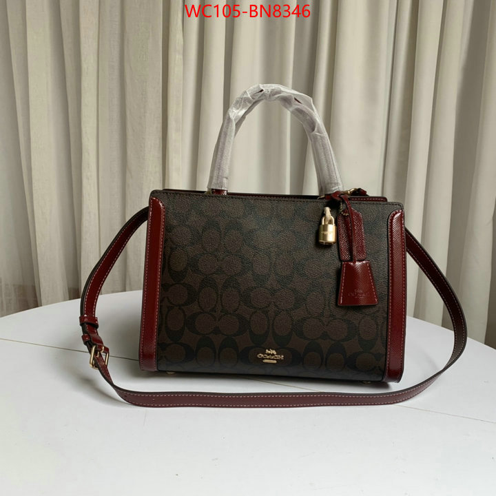 Coach Bags(4A)-Handbag-,what is a counter quality ,ID: BN8346,$: 105USD