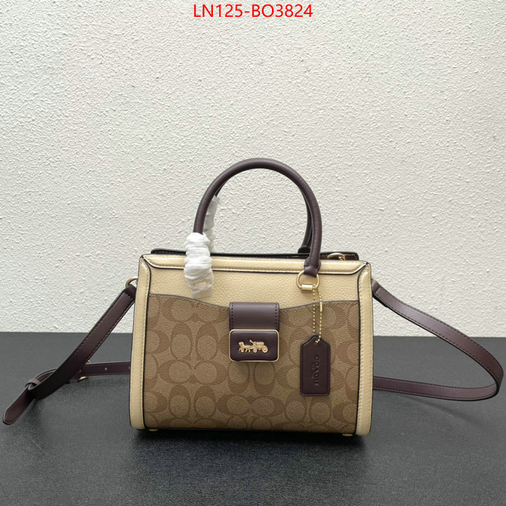 Coach Bags(4A)-Handbag-,knockoff ,ID: BO3824,$: 125USD