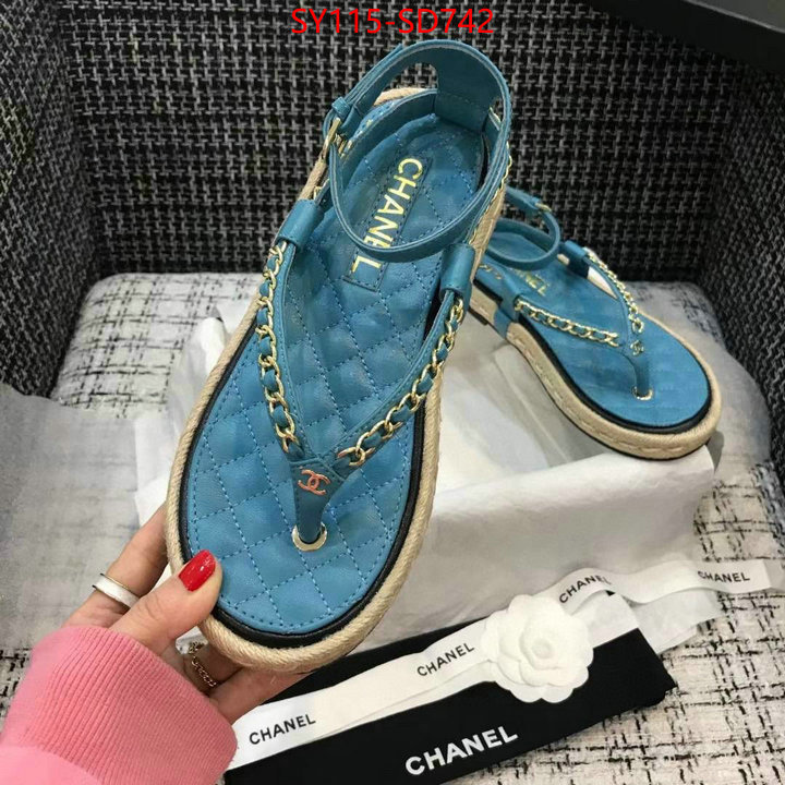 Women Shoes-Chanel,where quality designer replica , ID: SD742,$: 115USD