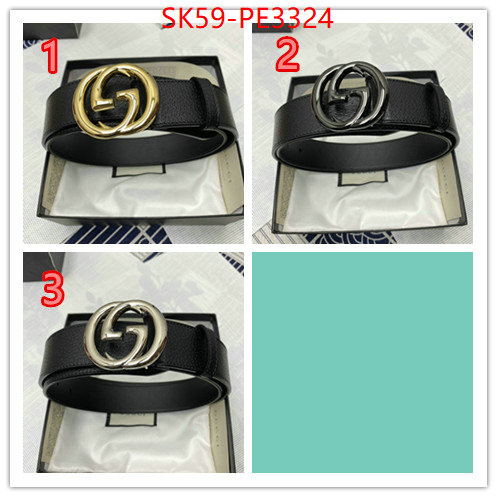 Belts-Gucci,top quality replica , ID: PE3324,$: 59USD