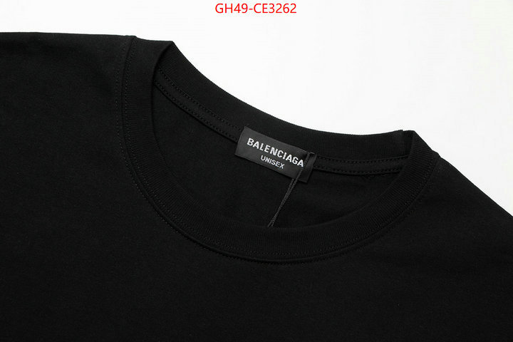 Clothing-Balenciaga,aaaaa quality replica , ID: CE3262,$: 49USD