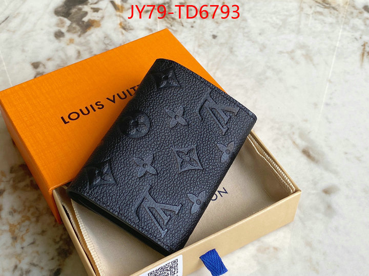 LV Bags(TOP)-Wallet,ID: TD6793,$: 79USD