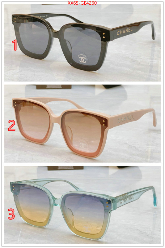 Glasses-Chanel,shop cheap high quality 1:1 replica , ID: GE4260,$: 65USD