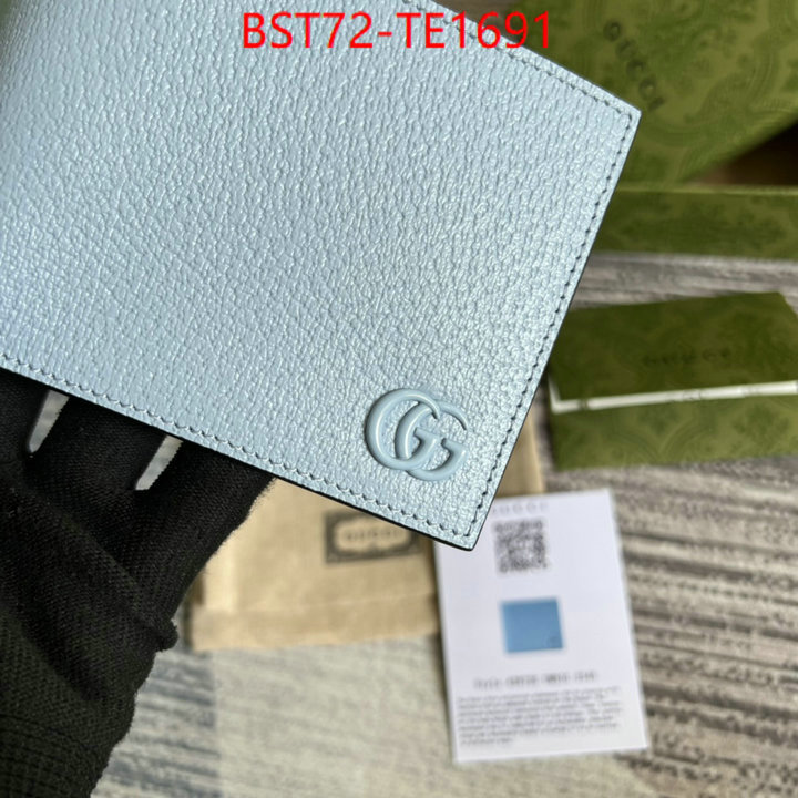 Gucci Bags(TOP)-Wallet-,only sell high-quality ,ID: TE1691,$: 72USD