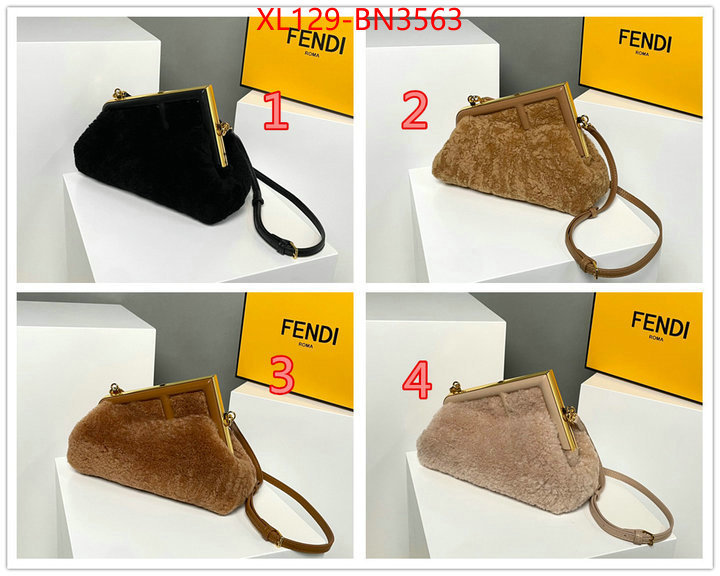 Fendi Bags(4A)-First Series-,the quality replica ,ID: BN3563,$: 129USD