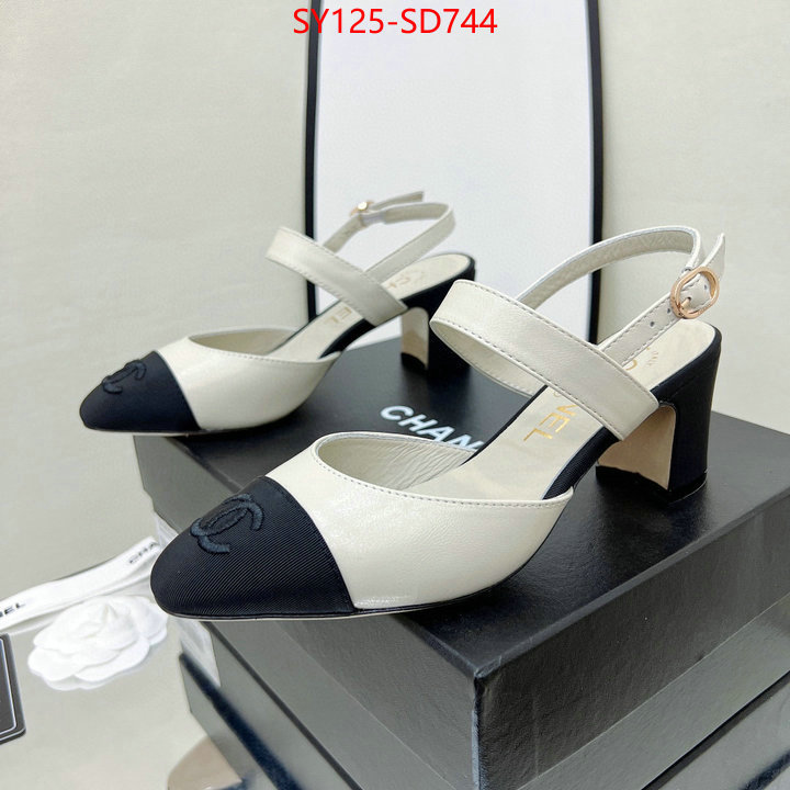 Women Shoes-Chanel,best replica quality , ID: SD744,$: 125USD