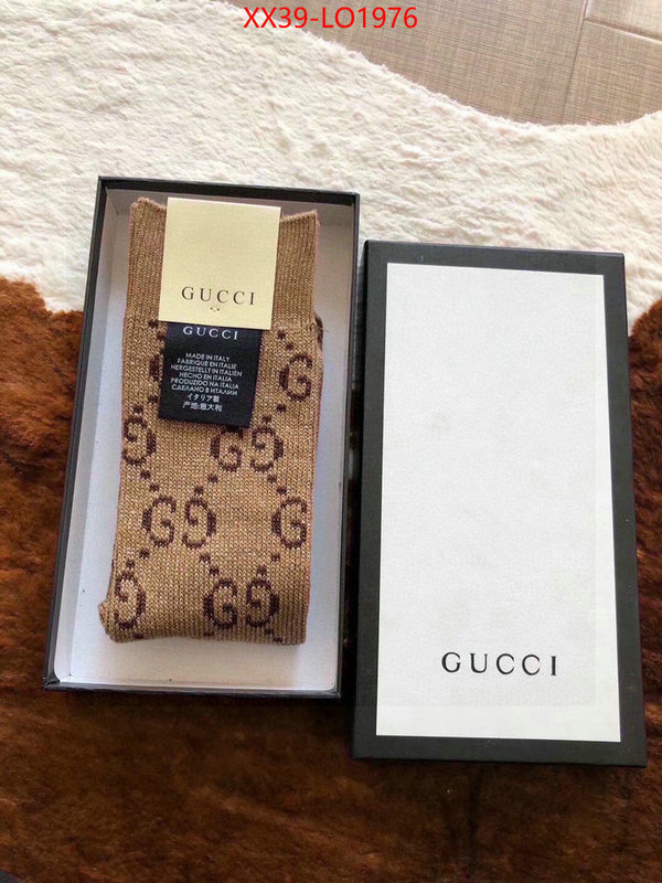 Sock-Gucci,top grade , ID: LO1976,