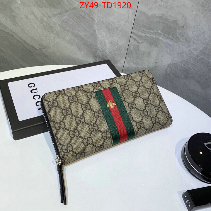 Gucci Bags(4A)-Wallet-,we offer ,ID: TD1920,$: 49USD