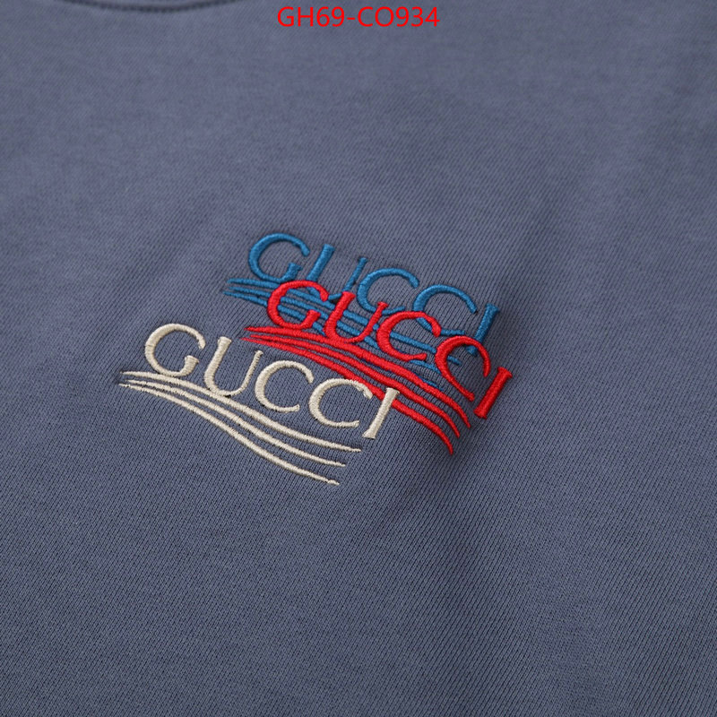 Clothing-Gucci,cheap online best designer , ID: CO934,$: 69USD