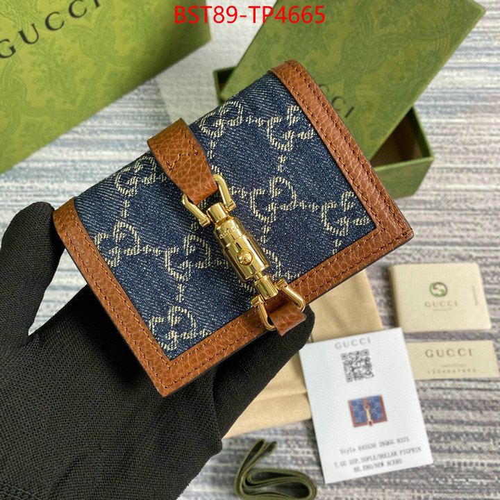 Gucci Bags(TOP)-Wallet-,ID: TP4665,$: 89USD
