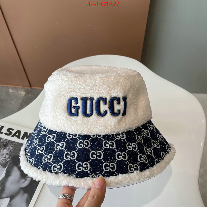 Cap (Hat)-Gucci,new designer replica , ID: HO1827,$: 32USD