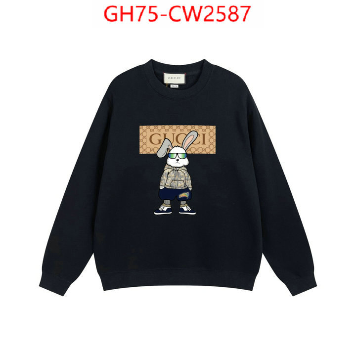 Clothing-Gucci,where to buy replicas , ID: CW2587,$: 75USD