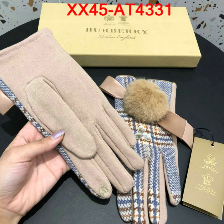 Gloves-Burberry,flawless , ID: AT4331,$: 45USD