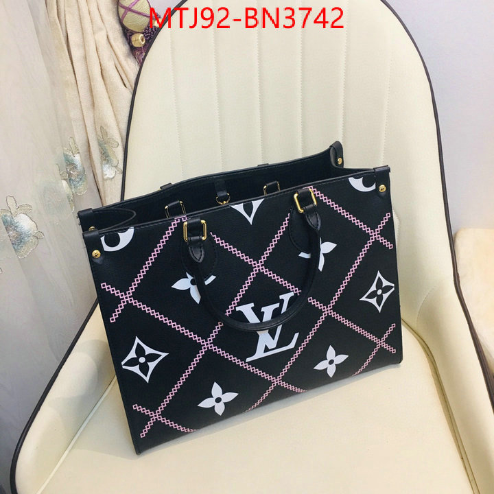 LV Bags(4A)-Handbag Collection-,ID: BN3742,$: 92USD