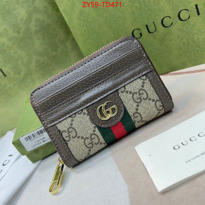 Gucci Bags(4A)-Wallet-,ID: TD471,$: 59USD