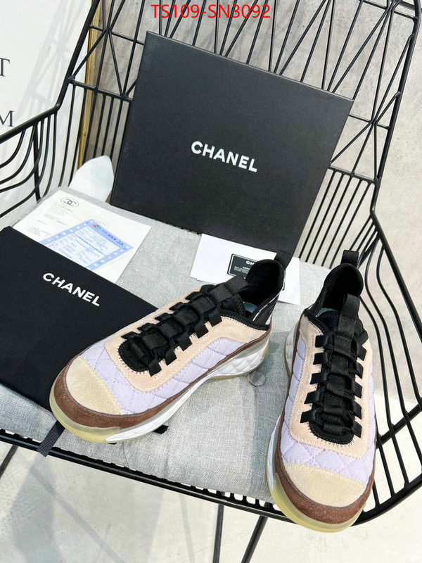 Women Shoes-Chanel,top fake designer , ID: SN3092,$: 109USD