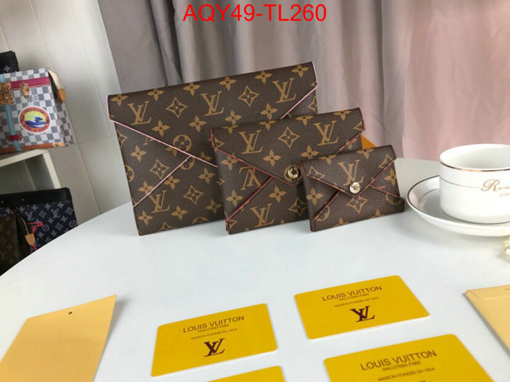 LV Bags(4A)-Wallet,ID: TL260,$:49USD