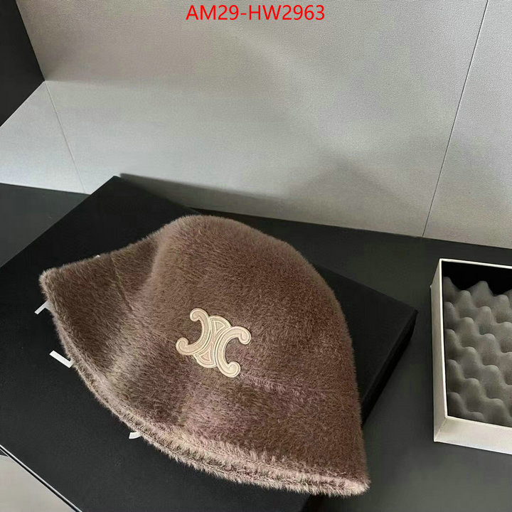 Cap (Hat)-Celine,luxury fake , ID: HW2963,$: 29USD