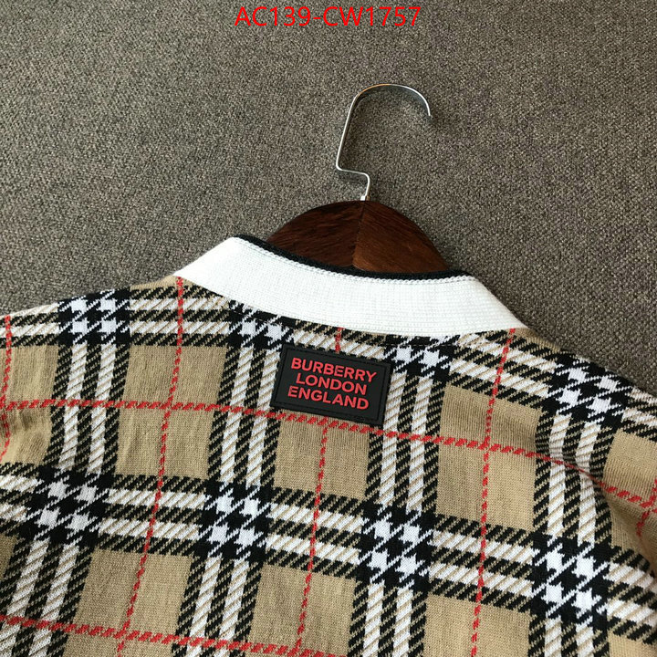 Clothing-Burberry,fake designer , ID: CW1757,$: 139USD