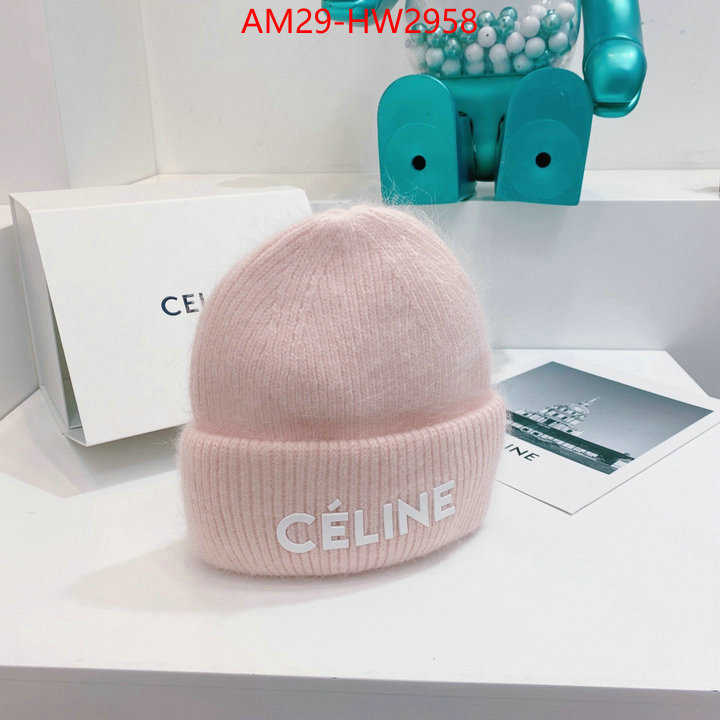 Cap (Hat)-Celine,buy first copy replica , ID: HW2958,$: 29USD