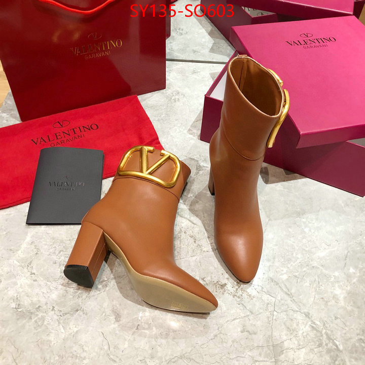 Women Shoes-Valentino,high quality replica , ID: SO603,$: 135USD