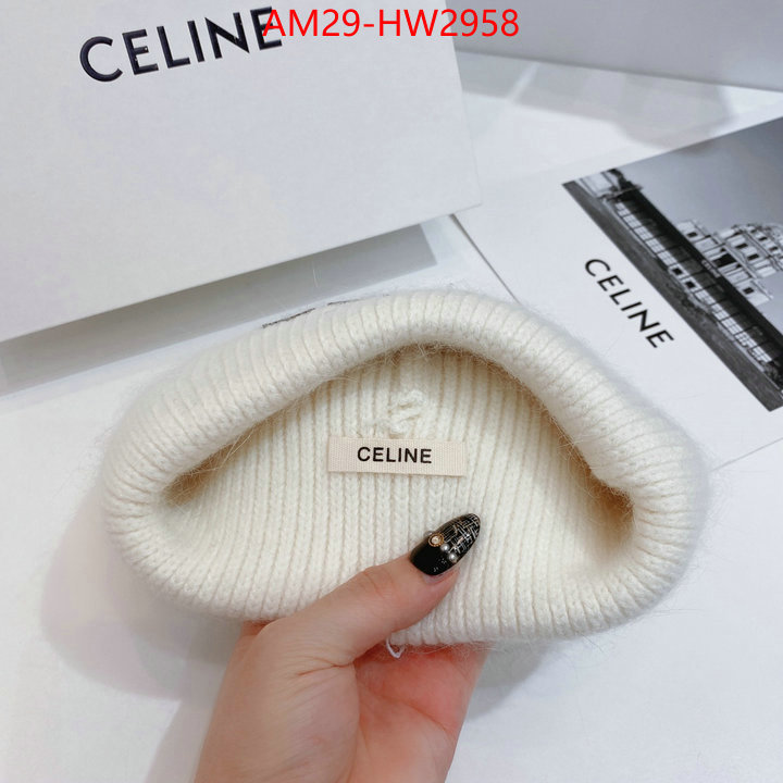 Cap (Hat)-Celine,buy first copy replica , ID: HW2958,$: 29USD