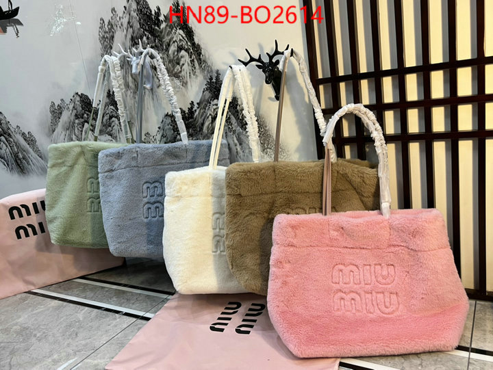 Miu Miu Bags(4A)-Handbag-,high quality perfect ,ID: BO2614,$: 89USD