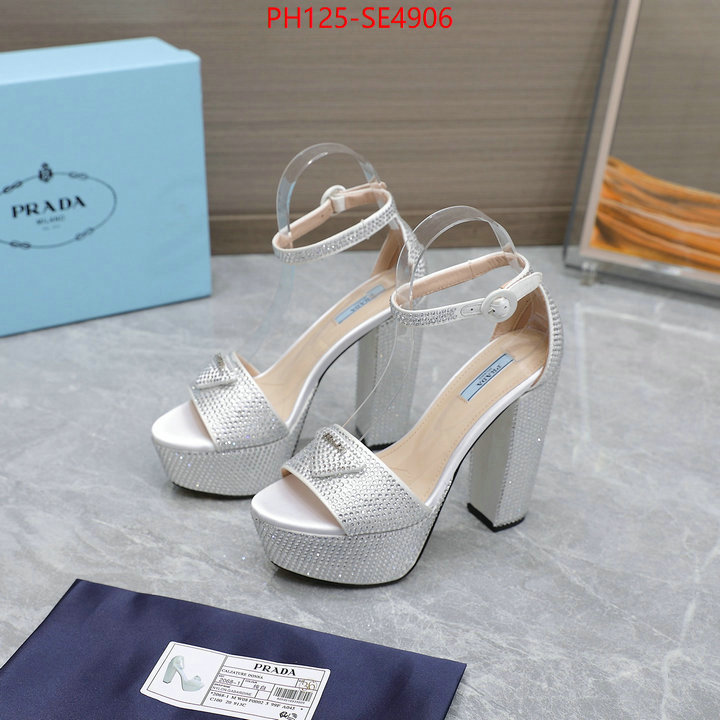 Women Shoes-Prada,what are the best replica , ID: SE4906,$: 125USD