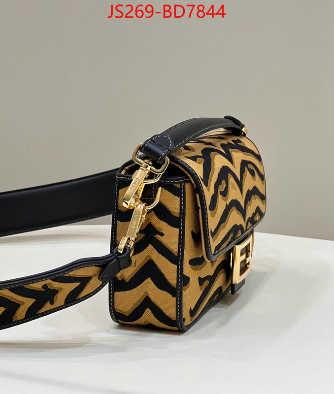 Fendi Bags(TOP)-Baguette,replica designer ,ID: BD7844,$: 269USD