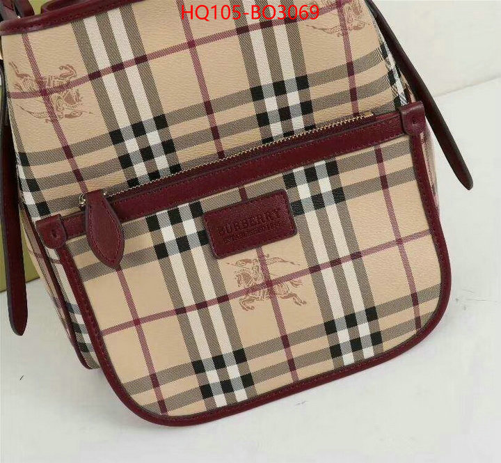 Burberry Bags(4A)-Handbag,designer high replica ,ID: BO3069,$: 105USD