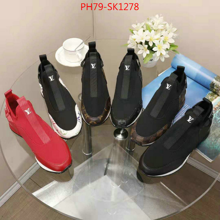 Women Shoes-LV,practical and versatile replica designer , ID: SK1278,$:79USD