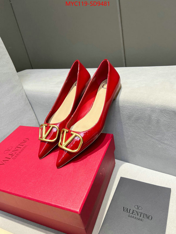 Women Shoes-Valentino,wholesale replica shop , ID: SD9481,$: 119USD