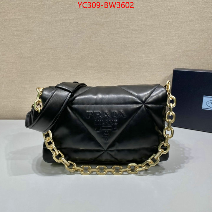 Prada Bags(TOP)-Diagonal-,ID: BW3602,$: 309USD