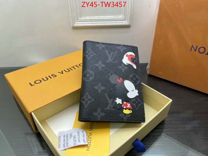 LV Bags(4A)-Wallet,high quality replica ,ID: TW3457,$: 45USD