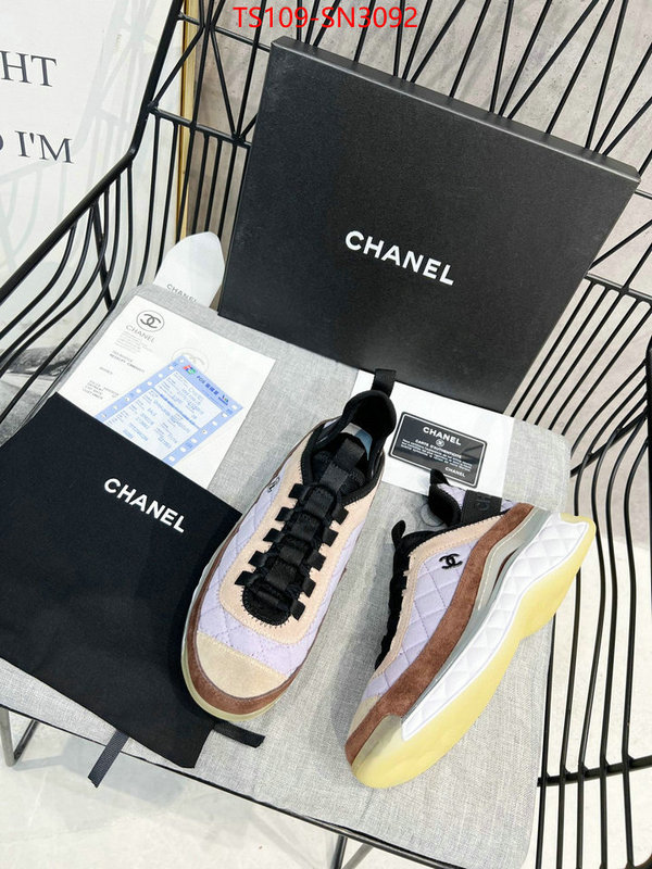 Women Shoes-Chanel,top fake designer , ID: SN3092,$: 109USD