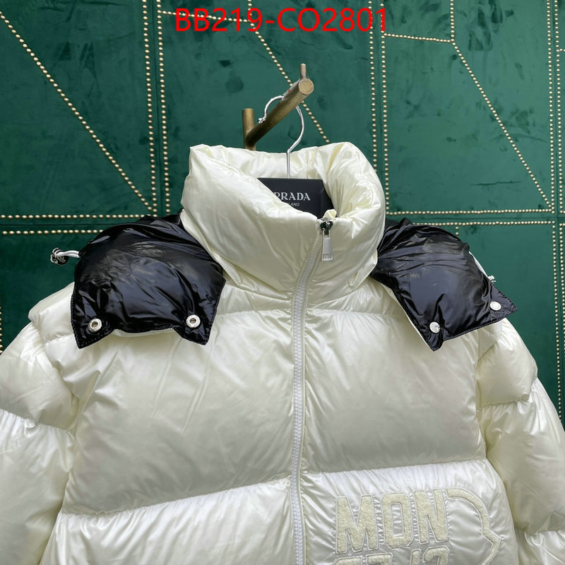 Down jacket Women-Moncler,online store , ID: CO2801,$: 219USD